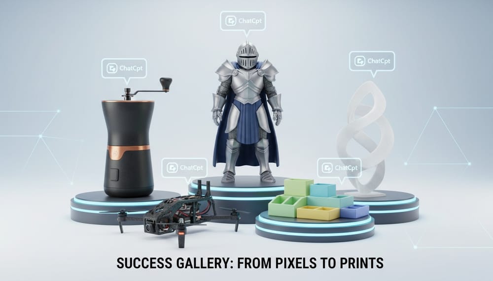 Top 10 ChatGPT Prompts for Generating 3D Models