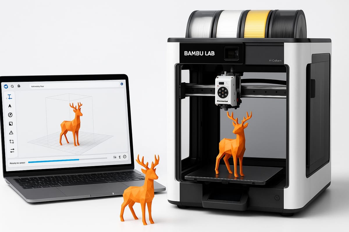 Enhance Your Bambu Lab 3D Printing Experience with PrintPal’s AI Model Generator