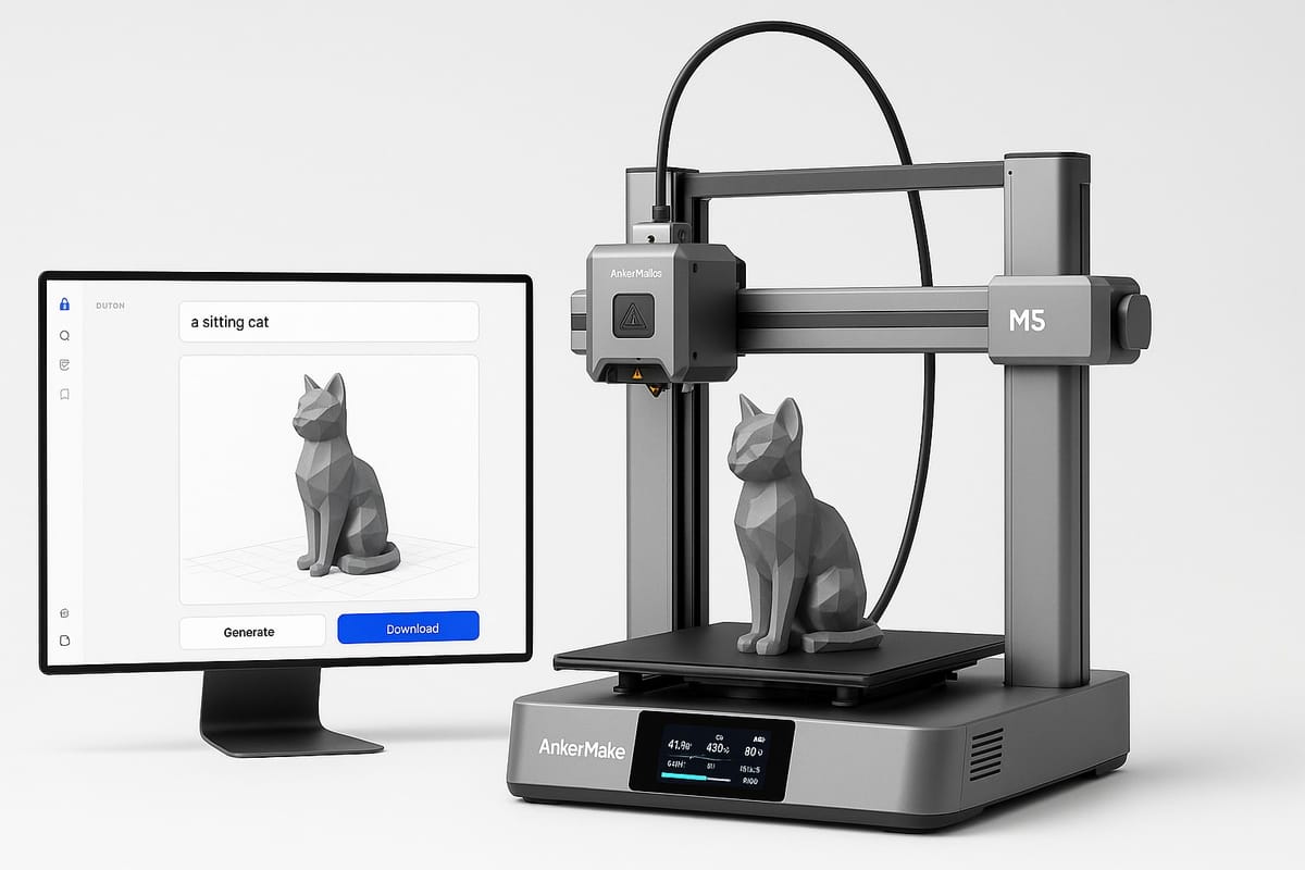 AnkerMake Meets AI: Smarter 3D Model Generation with PrintPal