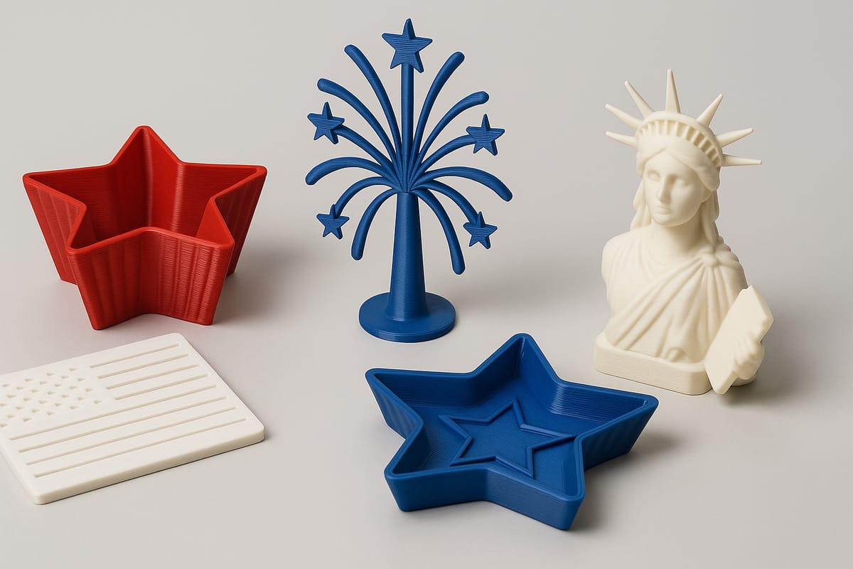 Four Must-Have 3D Prints for the 4th of July