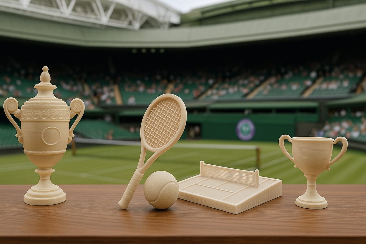 🎾 Celebrate Wimbledon 2025 with Custom 3D Prints