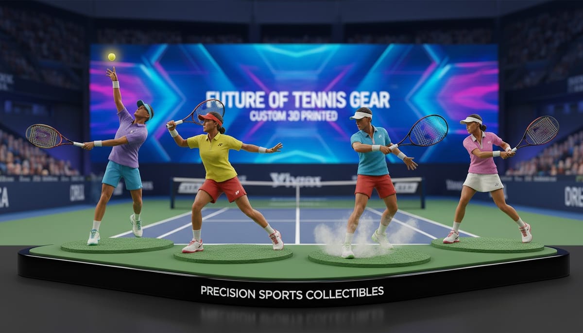 Create Custom Tennis Player 3D Models: From Court to 3D Print