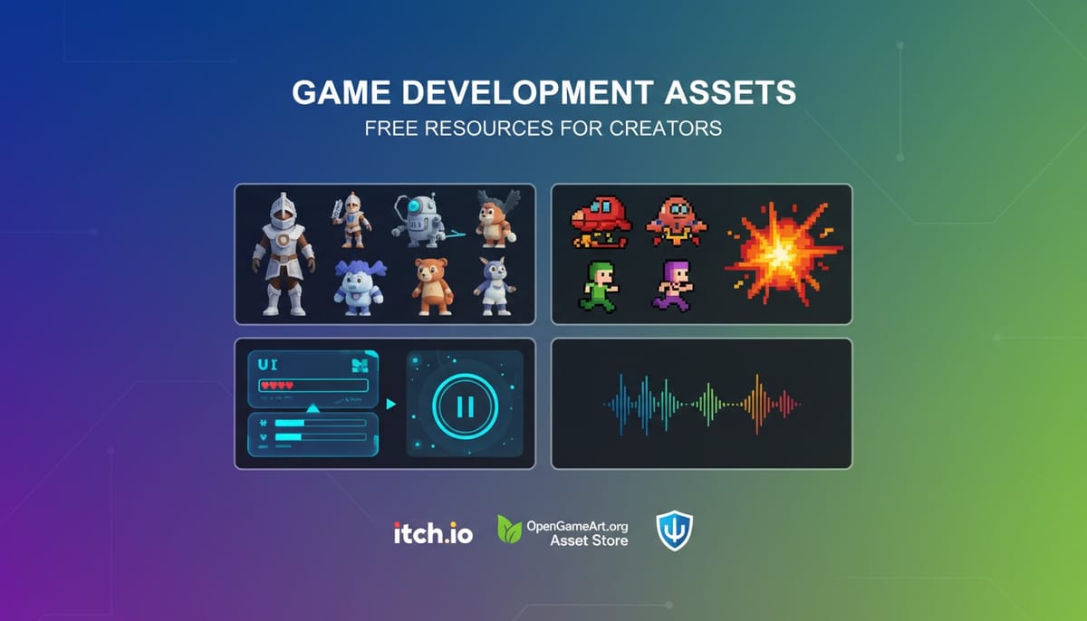 Where to Find Free Game Assets: Complete Resource Guide for Developers