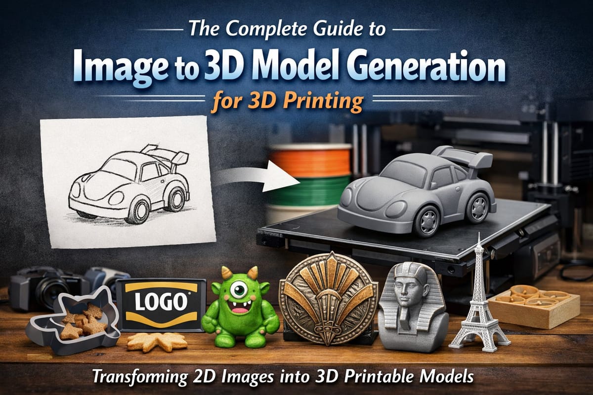 The Complete Guide to Image to 3D Model Generation for 3D Printing