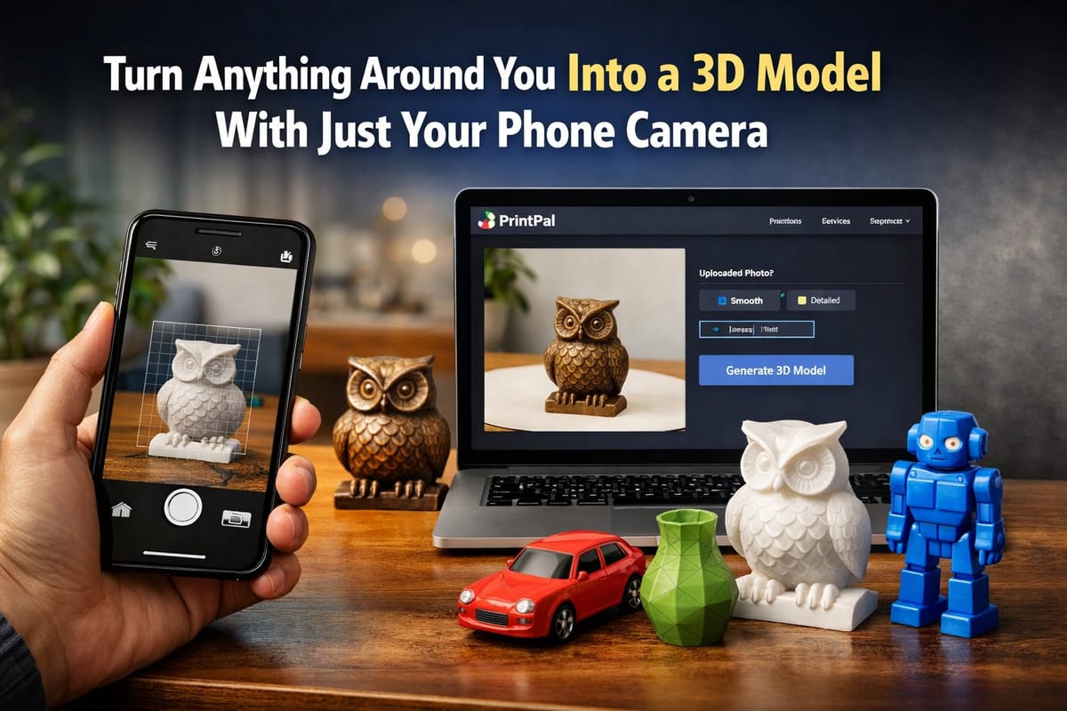 Turn Anything Around You Into a 3D Model With Just Your Phone Camera