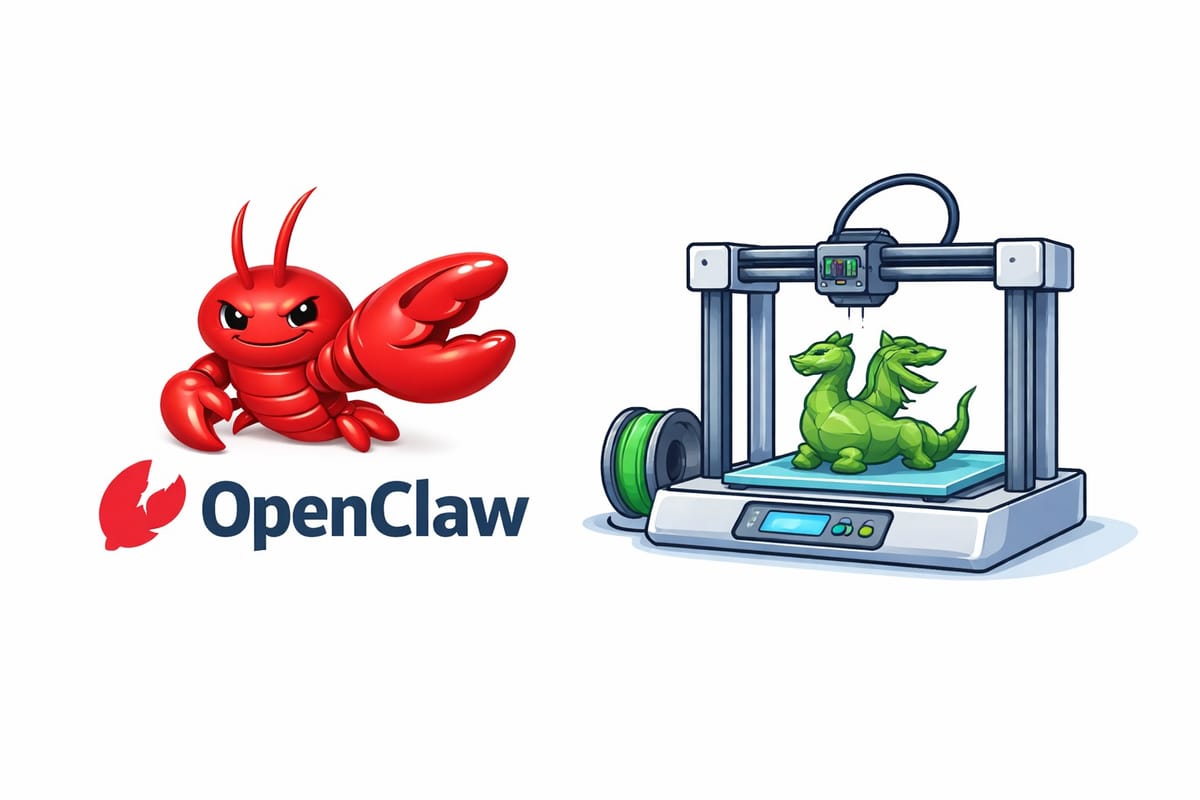 Using OpenClaw for 3D Printing Automation and AI Workflows