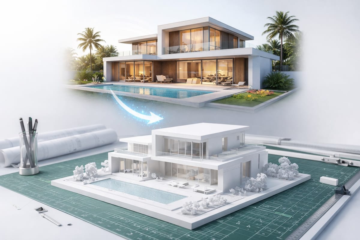 How to Turn Any Building Photo into a 3D Printable Architectural Model