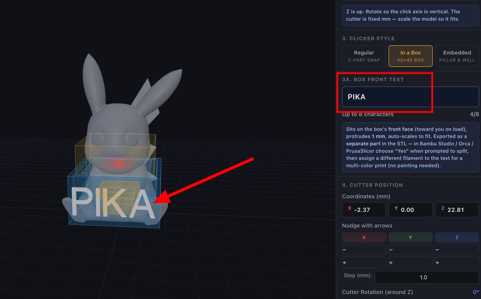 Fidget Clicker Maker: Add an MX-Style Click Mechanism to Any 3D Model