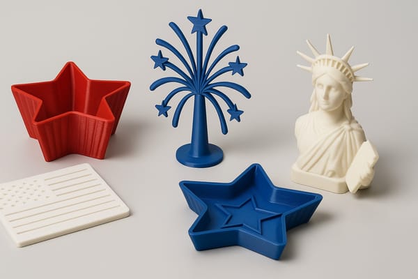 Four Must-Have 3D Prints for the 4th of July
