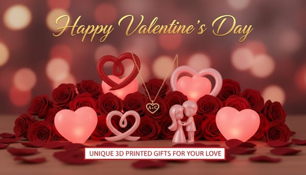Top Valentine's Day 3D Prints: Creative Ideas and Custom Designs