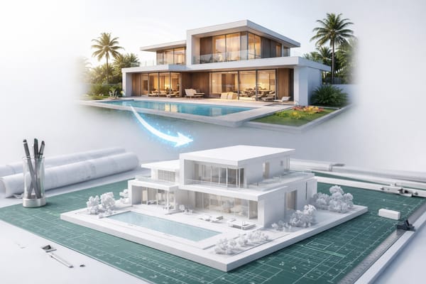 How to Turn Any Building Photo into a 3D Printable Architectural Model