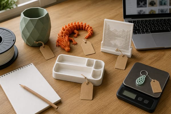 How to Price 3D Printed Models You Sell Online