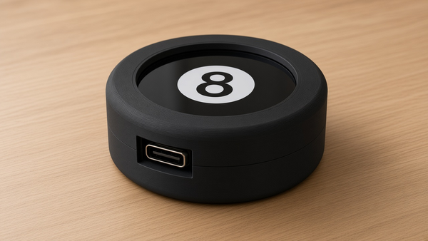 Make a Magic 8-Ball on a Round ESP32